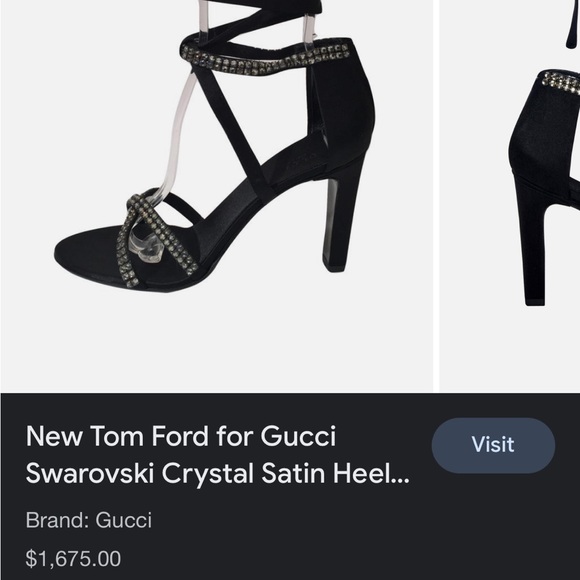 Tom Ford for Gucci size 8 medium width - Picture 8 of 8